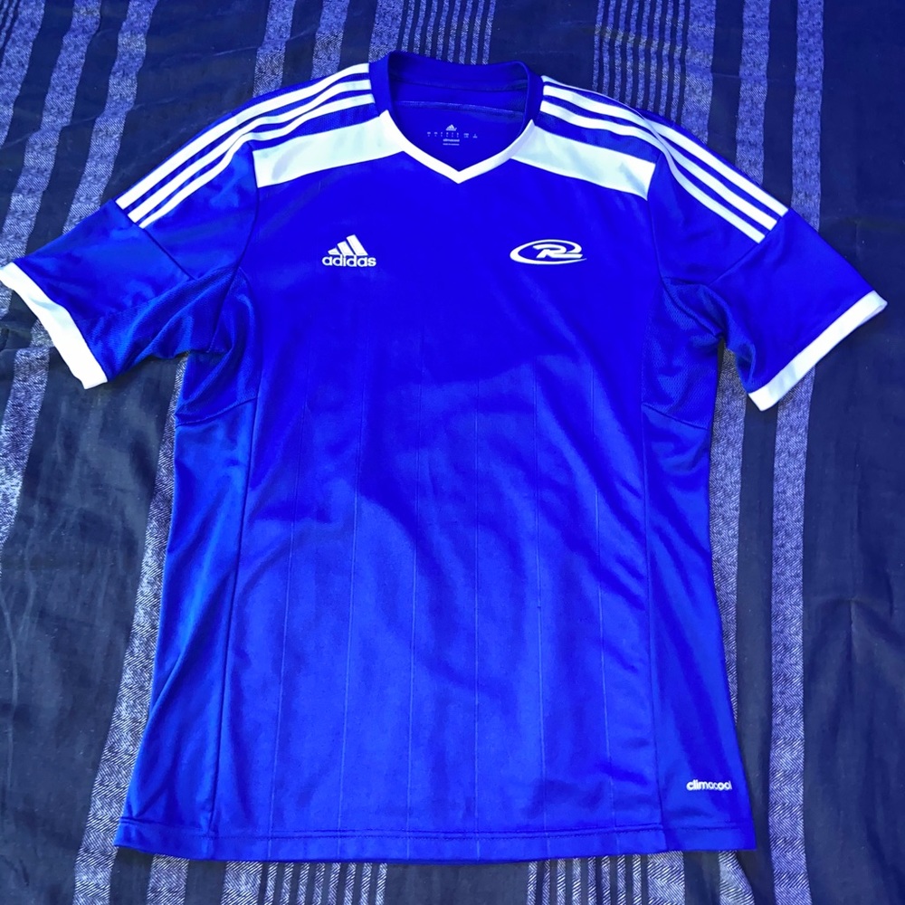 Blue Adidas Rush Soccer Jersey 🔵⚽️